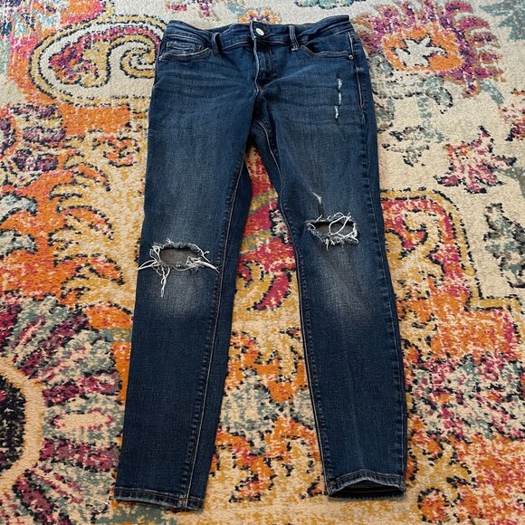 Old Navy Rockstar Mid-Rise Size 6P - Picture 1 of 4